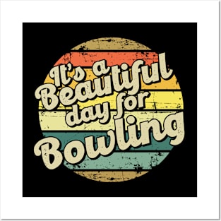 Bowling hobby present perfect for him or her mom mother dad father friend Posters and Art